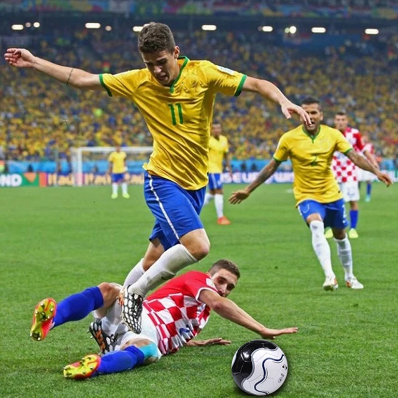 REGAIL 1 шт. футбольный мяч Стандартный Футбольный Мяч сшитый машиной утолщенный гол