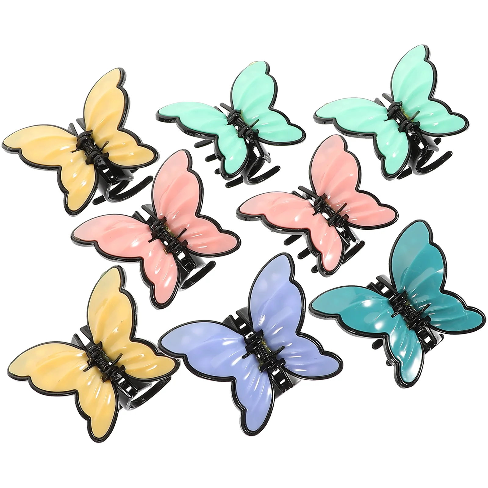 

8 шт., женские заколки-Крабики для волос