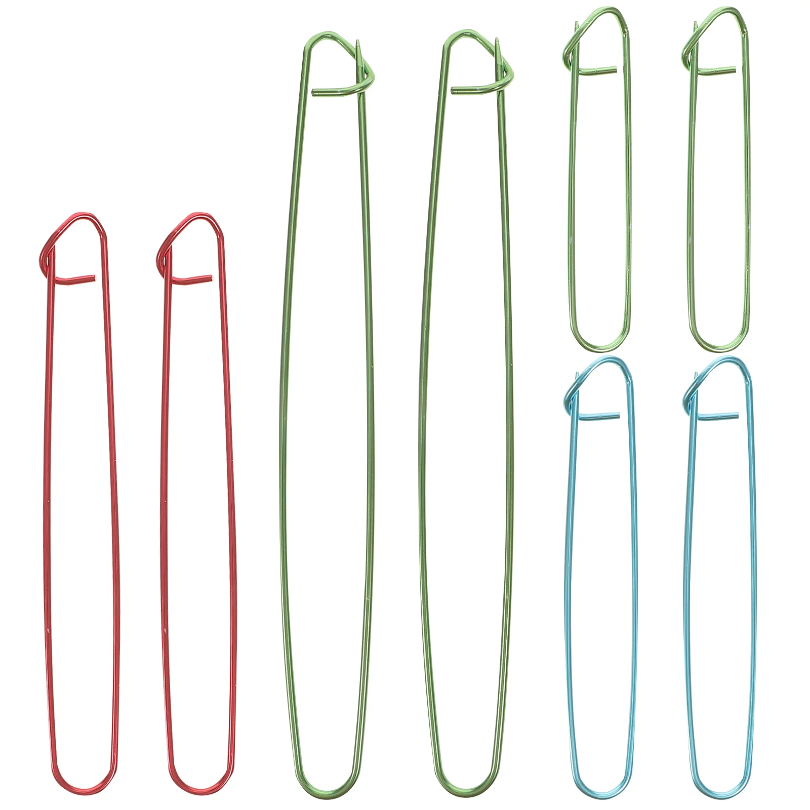 

Knitting Holder Yarn Holderscrochet Safetystitch Needle Pin Accessories Markers Cable Knit Locking Notions Aluminum Weaving