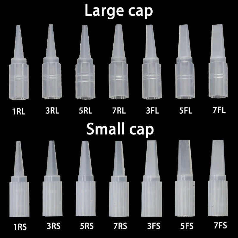 Наконечники иглы для перманентного макияжа 1RL 50 шт. наконечники игл татуировки