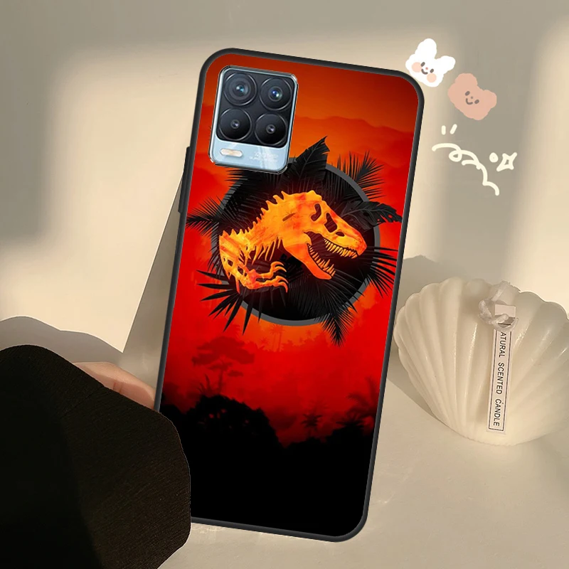 Динозавр мир Юрского периода парк для Realme 8 9 Pro Plus GT Neo 2 Master 9i 8i чехол телефона OnePlus