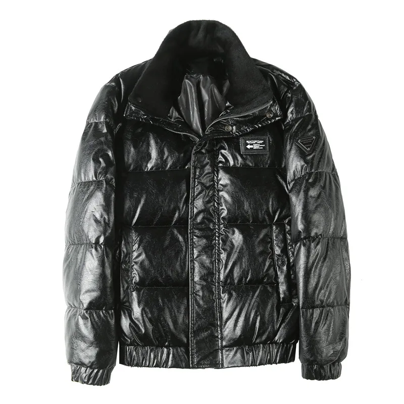 Winter Thicken Warm Down Jackets for Men Fashion Slim Casual White Duck Down Coats Windproof Outdoor Parkas Men Clothing 2022