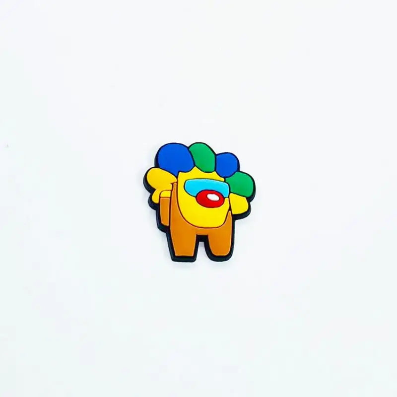 Hot sell jibz 1pcs Space game characters Shoe Charms DIY  Shoe Aceessories Fit croc Sandals Decorate buckle Unisex kids GiftHot