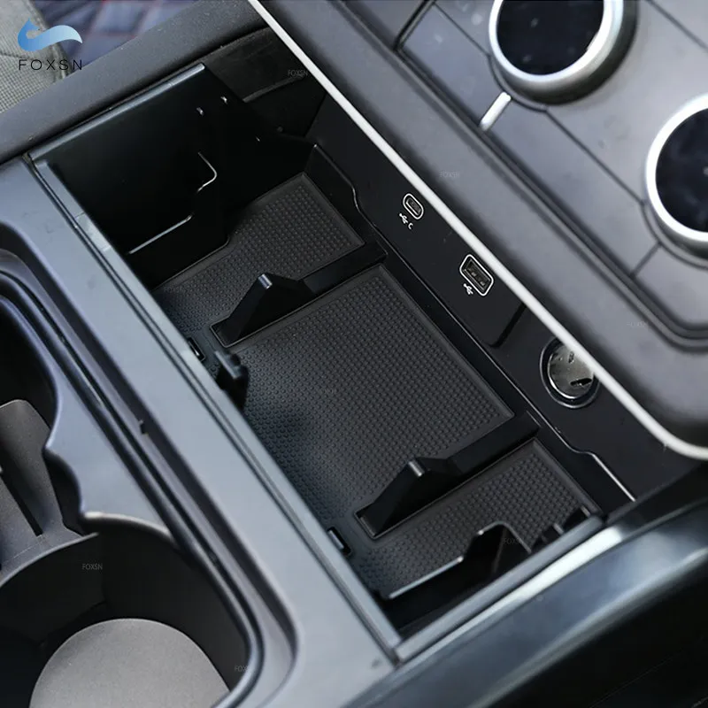 Для Land Rover Defender 90 110 2020 2021 2022 крышка центральной консоли подлокотник бардачок
