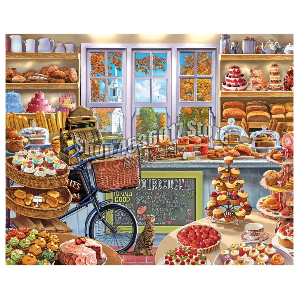 

Bakery 5D DIY Diamond Painting by numbers Full Embroidery Mosaic Jewelry cross stitch kits Home decoration pintura de diamante