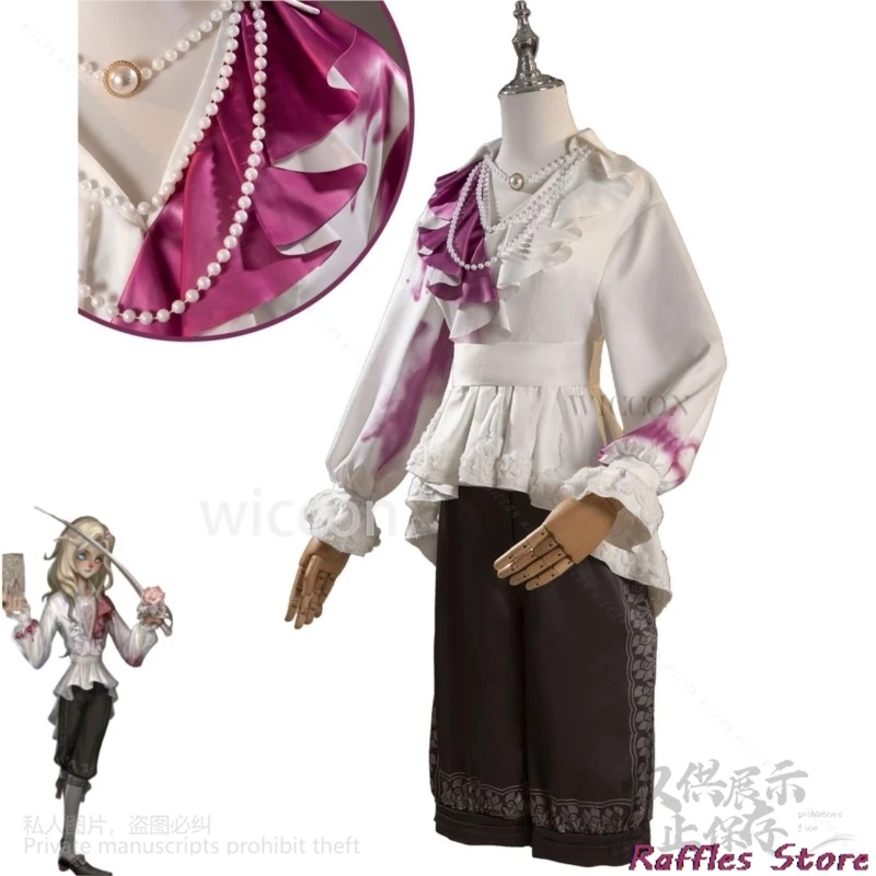 Аниме игра Identity V Joseph Desaulniers фотограф косплей костюм бывший счет Десольье Шанвер