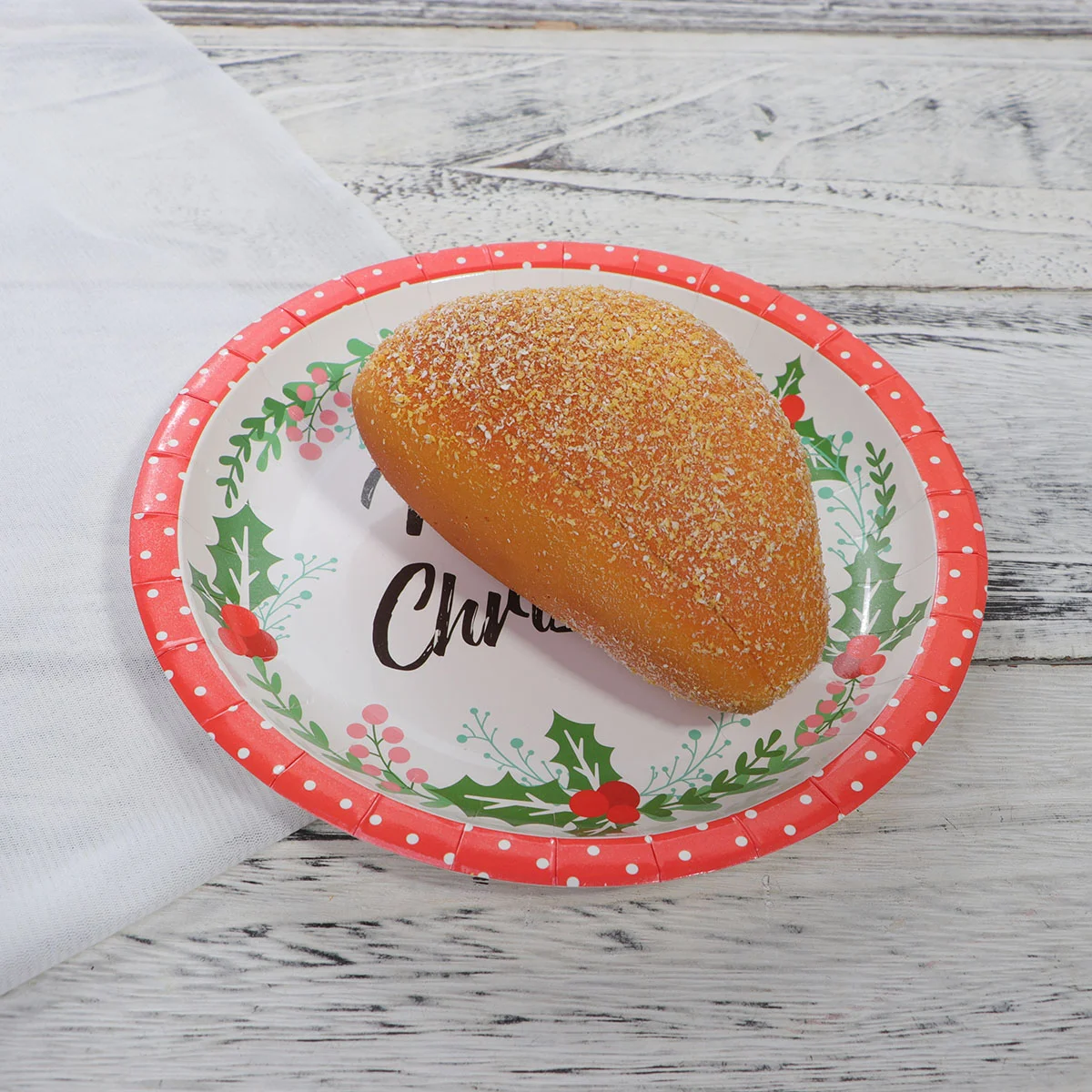 

16pcs Christmas Party Dinnerware Christmas Christmas Paper Paper Dinnerware