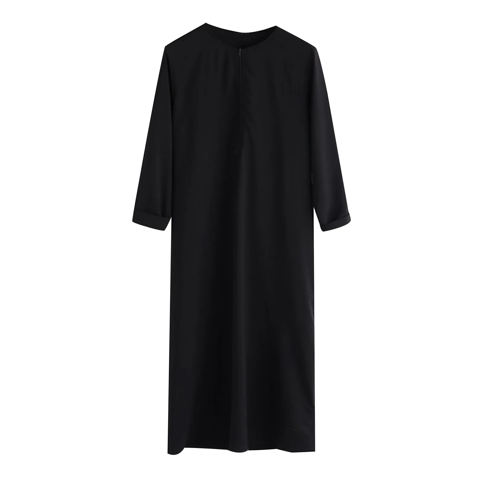 Мужской кафтан с длинным рукавом Abaya Jubba Thobe Пакистан женская модная одежда