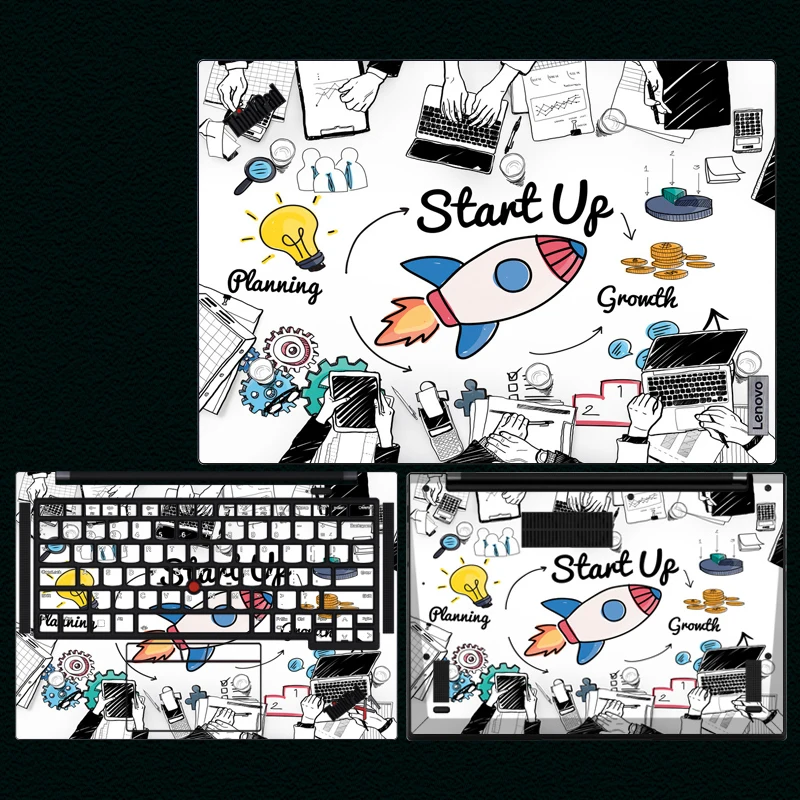 Чехол для ноутбука Lenovo ThinkPad L13/L14/L15 Gen 2, виниловая Защитная пленка для корпуса ноутбука ThinkPad L13/L14/L15