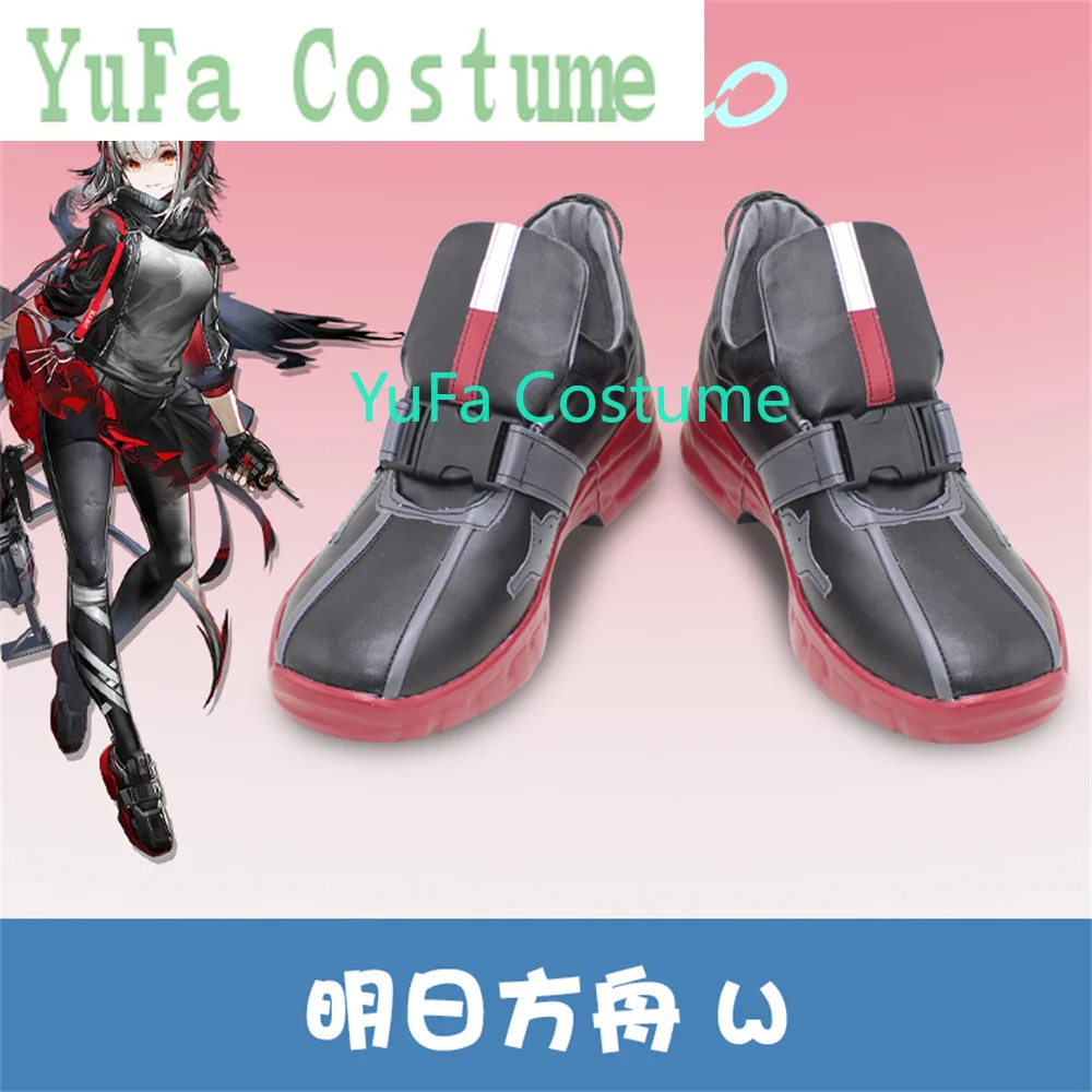 Arknights W Обувь для косплея Сапоги Игра Аниме Карнавал Вечеринка Хэллоуин Рождество