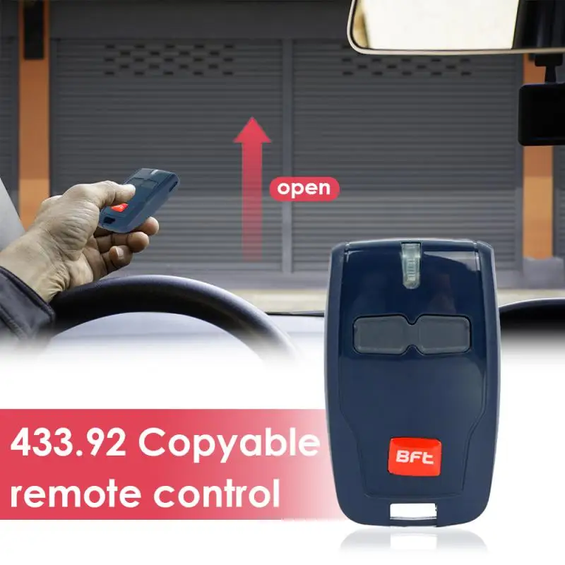 

CoRui BFT Garage Smart Remote Control Key 433.92 Rolling Code Remote Control Garage Door Remote Control Door Opener Accessories