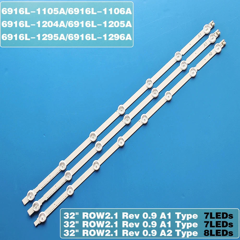 Новая светодиодная лента для подсветки LG 32LN520B 32LN5758-ZE LC320DXE (SF)(R5) V13 CDMS 6916L-1399A 6916L-1400A