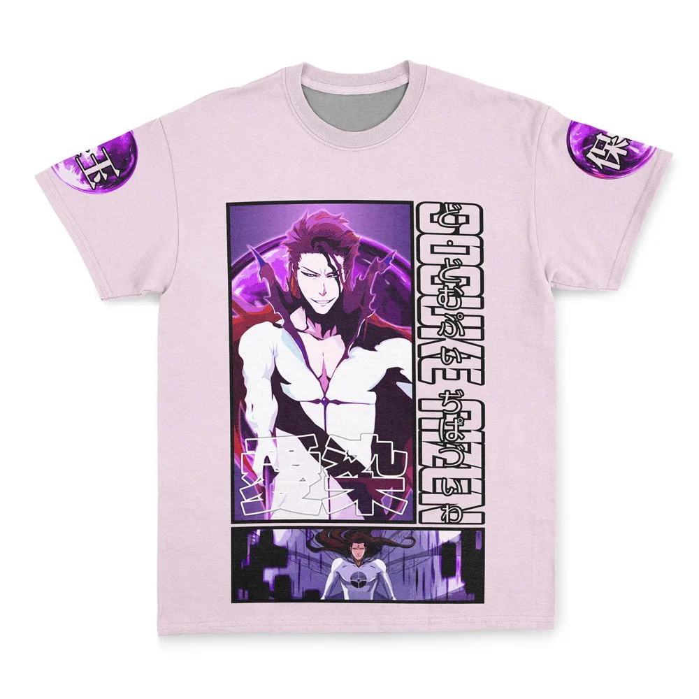 

Japanese Anime Bleach Print Harajuku T Shirt Men Popluar Zaraki Kenpachi Graphic Tees Funny Summer O-neck Tops For Boys Clothing