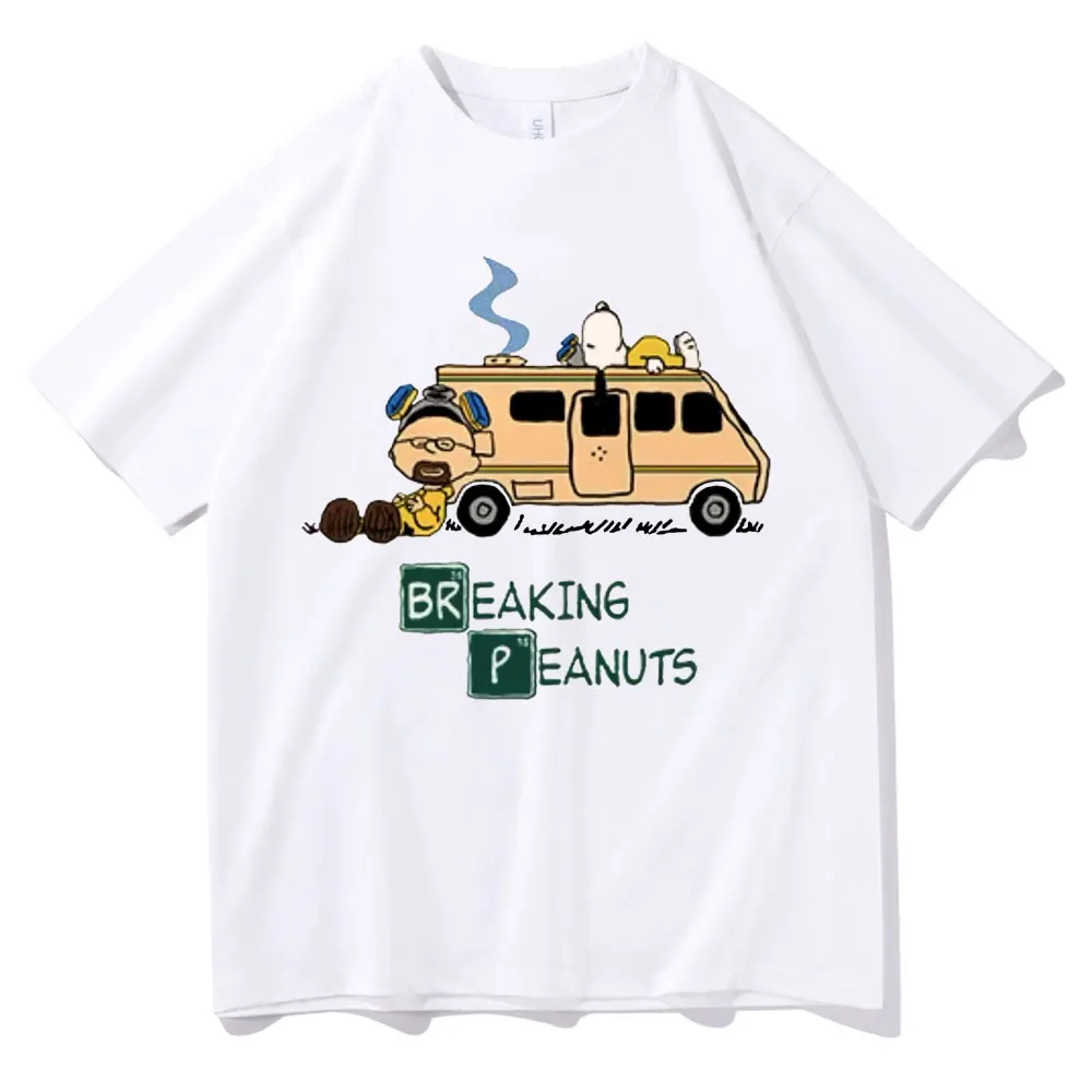 

TV Series Breaking Bad Heisenberg Graphic Tshirt Streetwear Jesse Pinkman Print T-shirts Tops Men Women Oversized Loose T Shirt