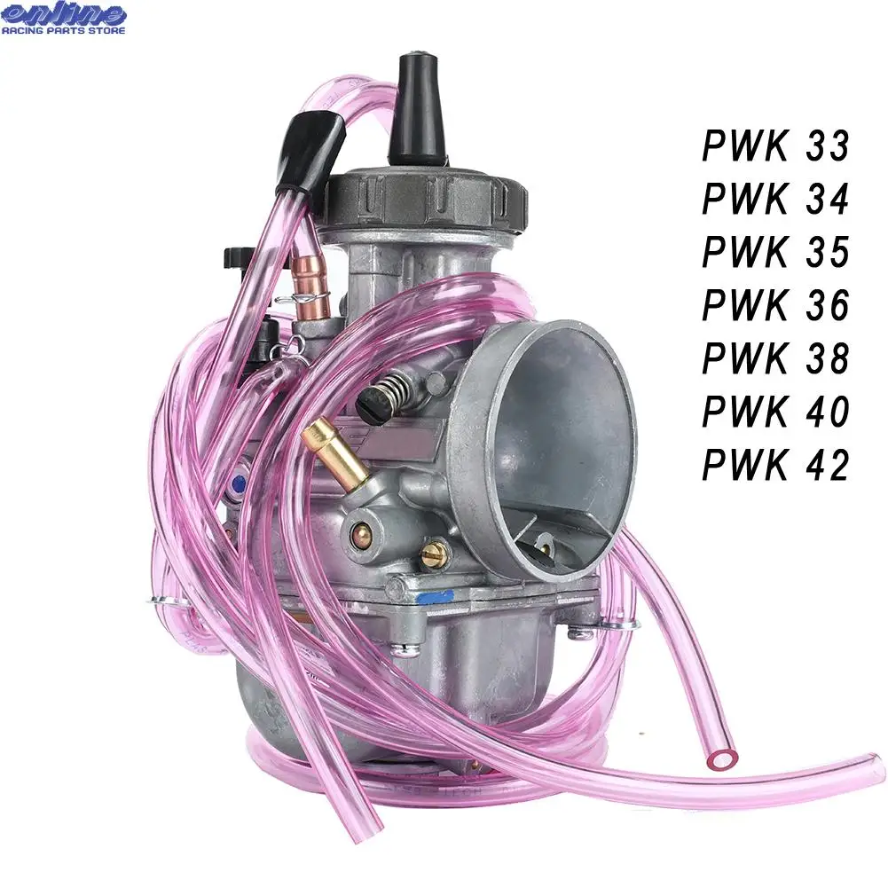 

Motorcycle Carb PWK Carburetor 33 34 35 36 38 40 42mm Racing Parts For Scooters Dirt Bike ATV UTV Go Kart Motobike Accessories