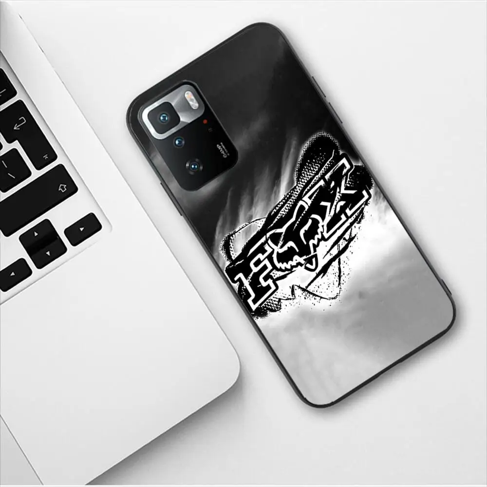 Motorcycle Racing Foxes Phone Case For Redmi 9 9A 7A 10 8A 10A 8 Note 11 10S 7 11S Plus POCO X3 Pro Luxury Design Fashion Cover