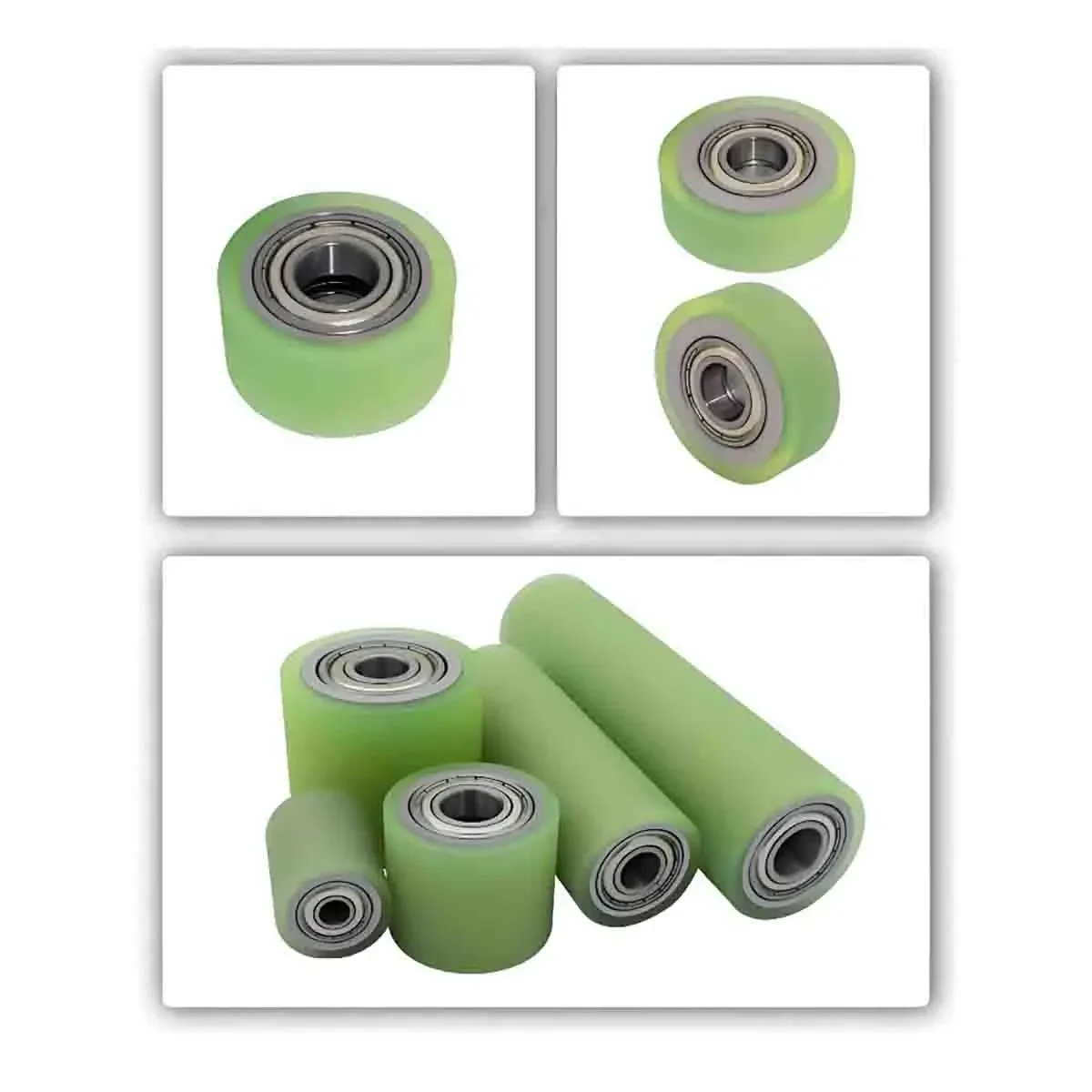 

Колеса полиуретановые PU Double - Bearing 15-50 мм