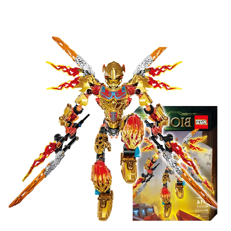 2022 BIONICLE Tahu Ikir фигурки героев, строительные блоки, игрушки для детей, рождественский подарок для мальчика, совместимы с основным брендом 71308 + ...