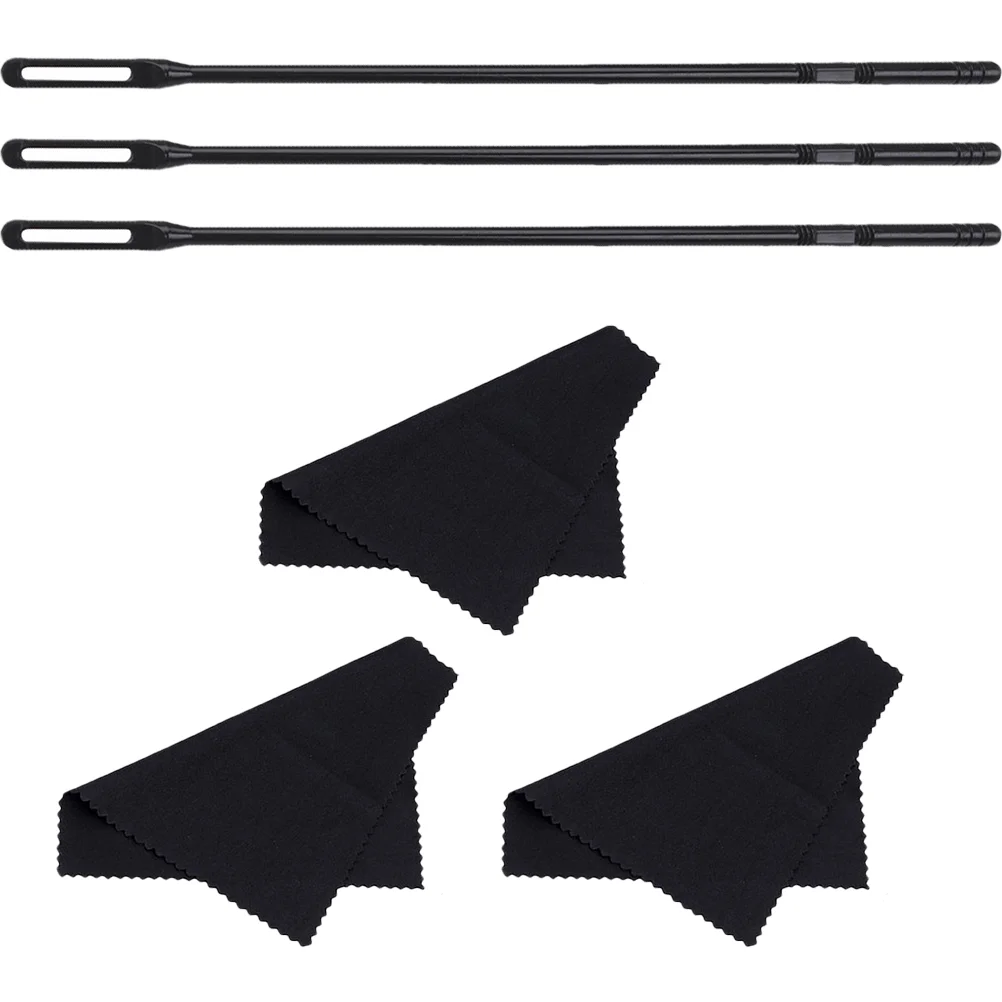 

1 Set Flute Clean Tool Flute Cleaning Flute Cleaning Cloth and Rod for Flute