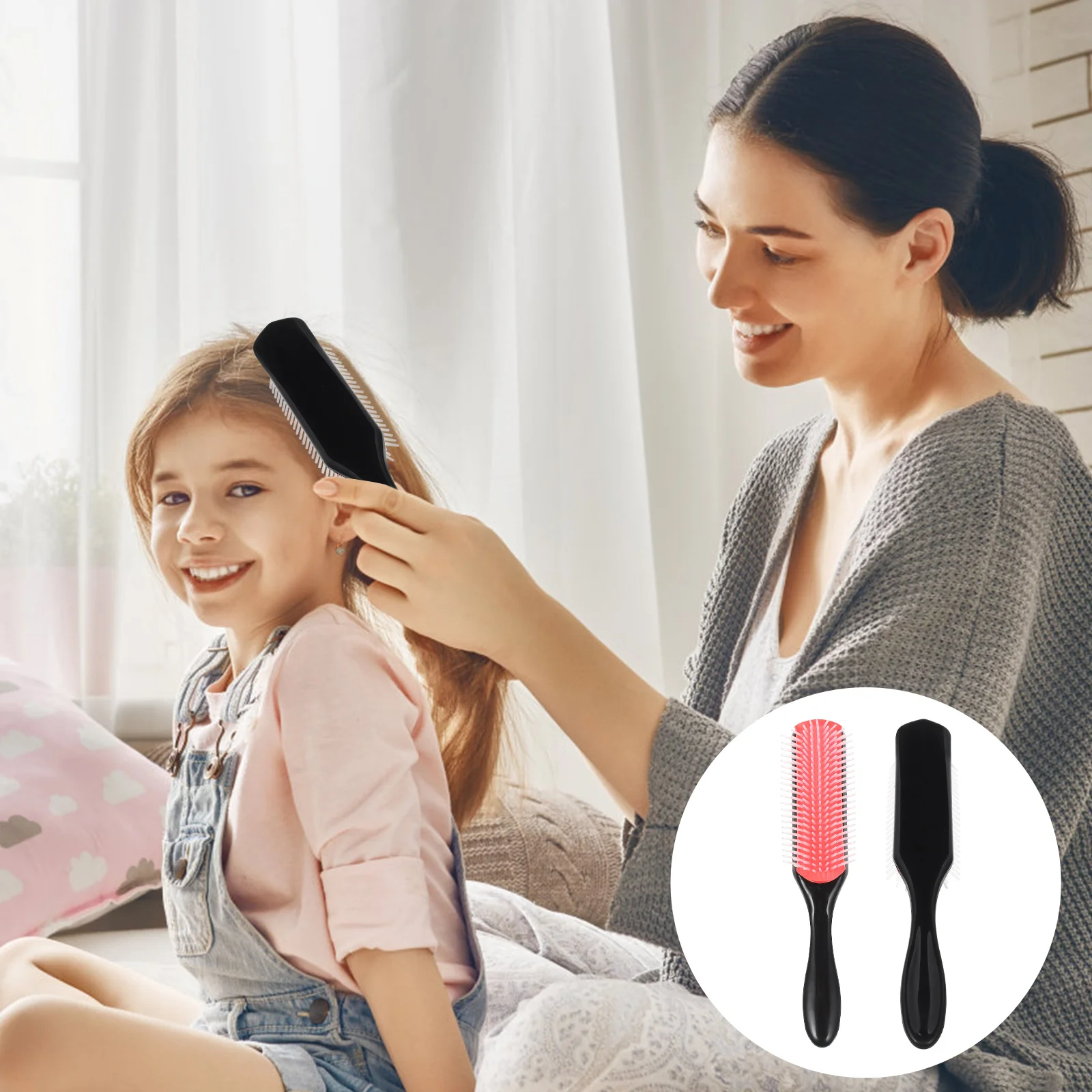 

Щетка для волос, расческа для зубов и душа, парикмахерский шампунь, вьющиеся расчески, широкая подушка для распутывания волос, для путешеств...