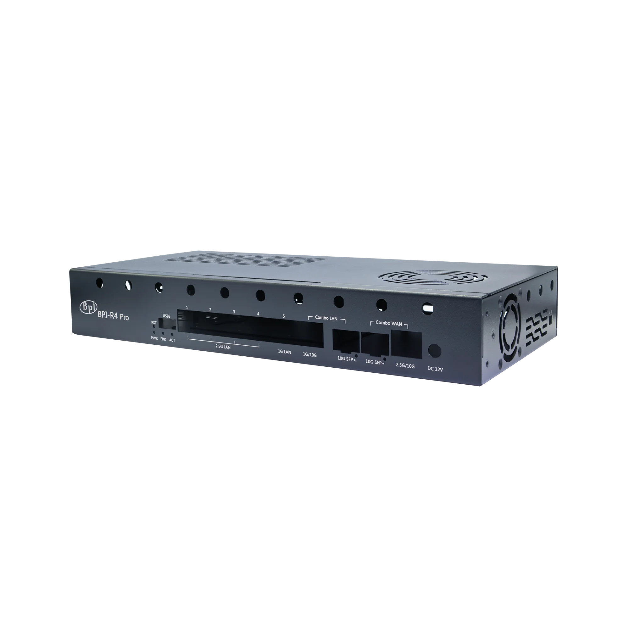 Фото Металлический корпус Banana Pi BPI-R4 PRO, железный корпус, совместимый с аксессуарами BPI-R4 PRO №4