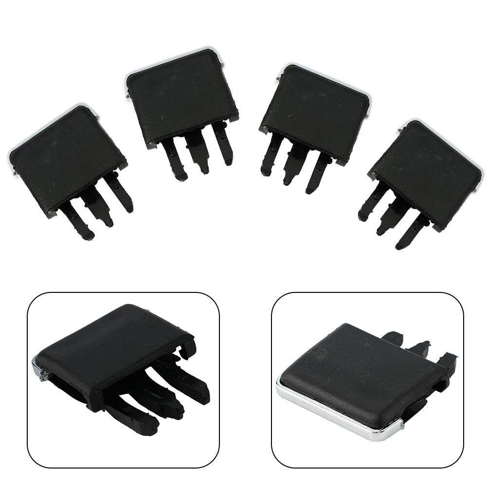 

Air Vent Clip Clips Air Conditioning Vent Car Vehicle Louvre Blade Slice Clip 4PCS Adjustable Black Plastics Car