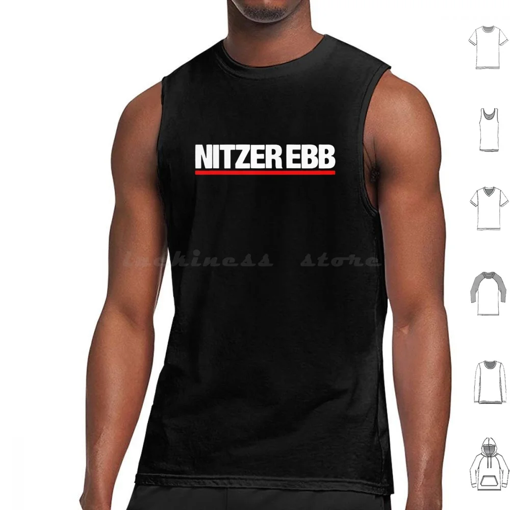 

Nitzer Ebb Logo Essential T-Shirt Tank Tops Print Cotton Nitzer Ebb Logo Essential