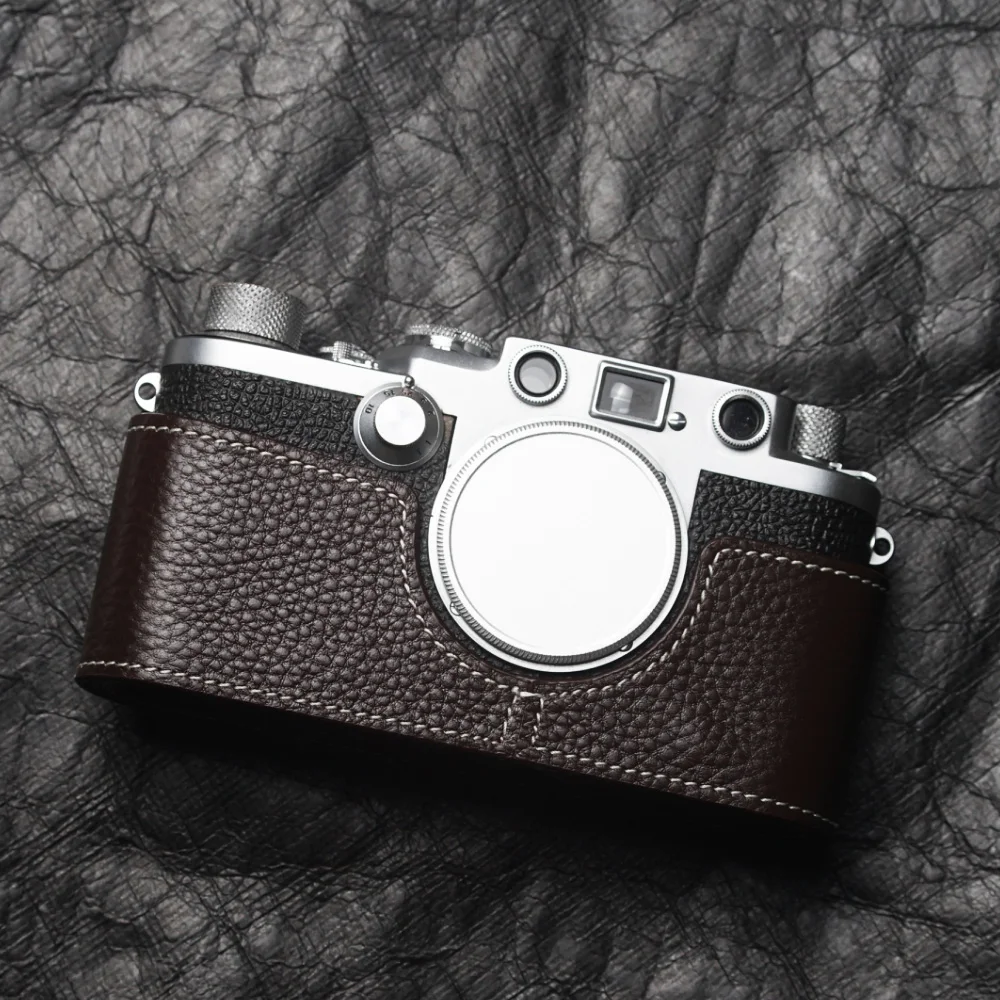 Чехол Leica iii получехол ручной работы поводок ремешок для камеры кожаный iiif чехол