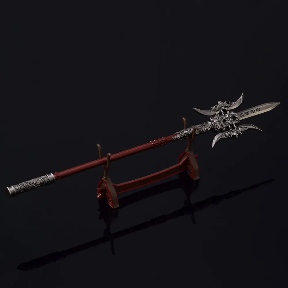 Фото Древний китайский стиль, Император Хуан Тянь, ​ ​ Ши Хао, национальный бог, 30 см, цветная модель пистолета, украшения для поделок №2