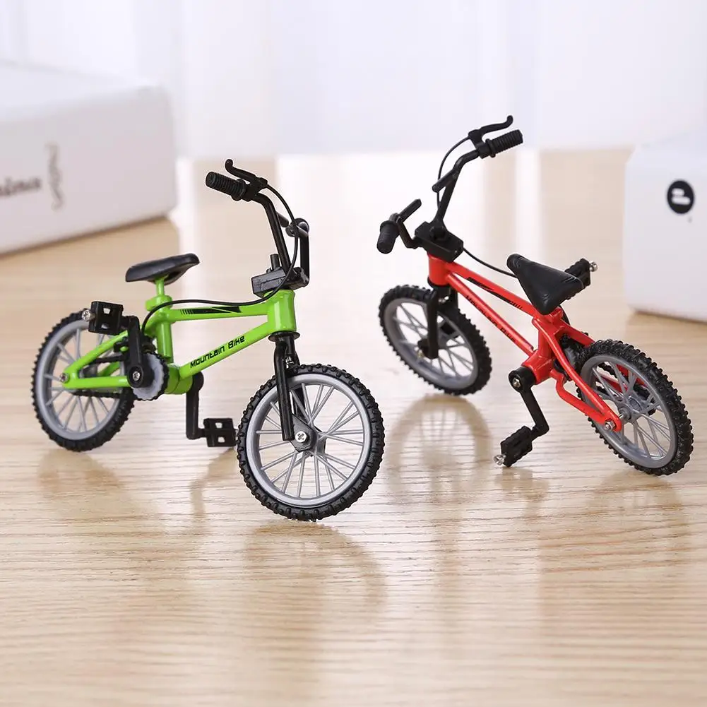 

Mountain Bikes Diecast Nickel Alloy Simulation Stents Mini Finger Mountain Bikes Diecast Nickel Alloy Stents Finger Bicycle