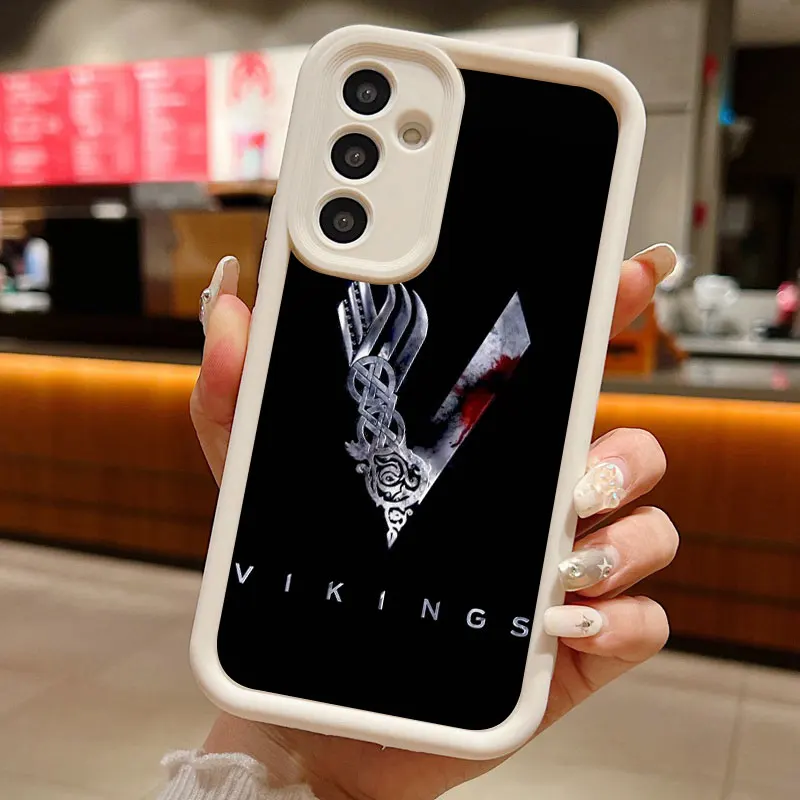 Мягкий силиконовый чехол для телефона с логотипом Viking Vegvisir Samsung Galaxy S20 S21 S23 FE S22 S24