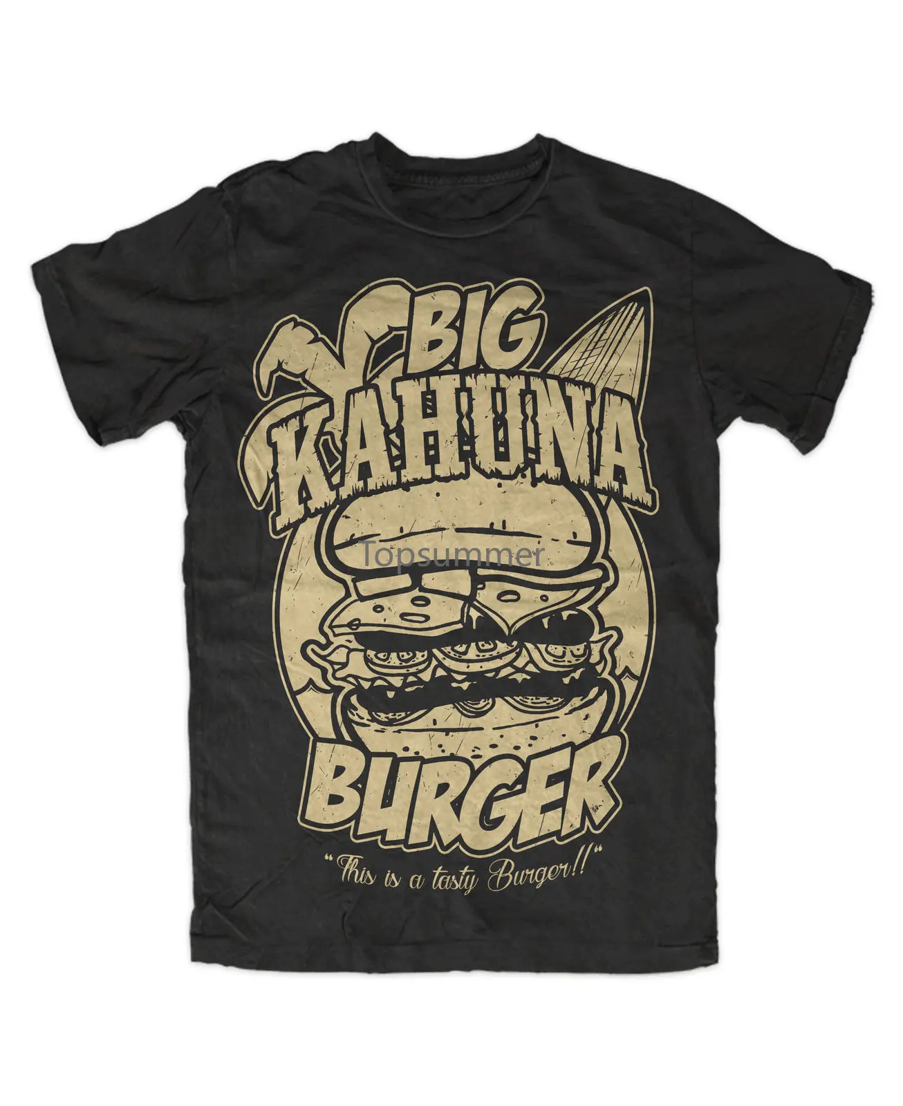 

Big Kahuna Burger M2 T Shirt Jules Winnfield Tarantino Pulp Fiction Movie Sleeve T Shirt Summer Men Tee Tops Clothing
