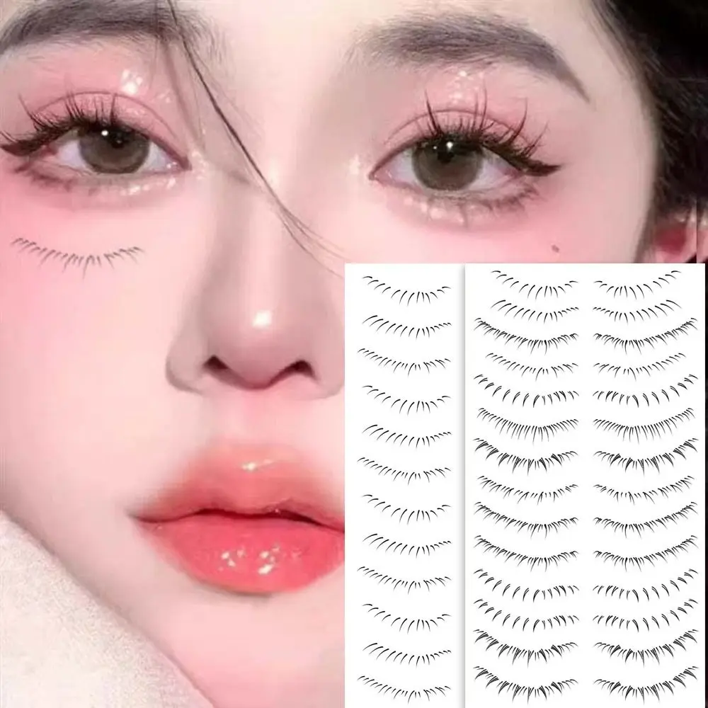 

Multi-Style Lower Eyelash Tattoo Stickers Simulation False Eyelashes Natural Waterproof Eye Beauty Makeup Tools