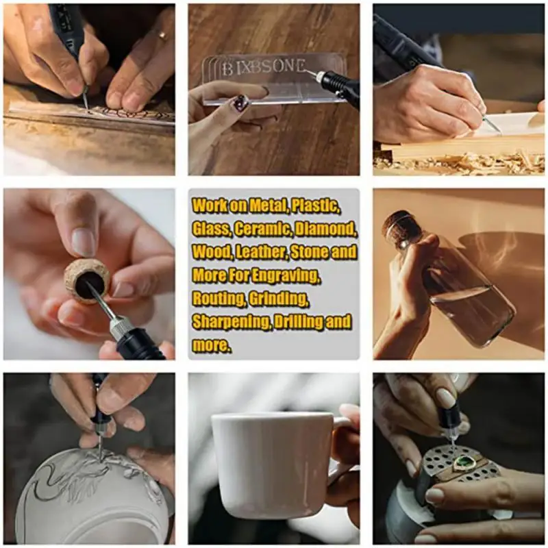 108 шт. набор инструментов для гравировки по дереву многофункциональный