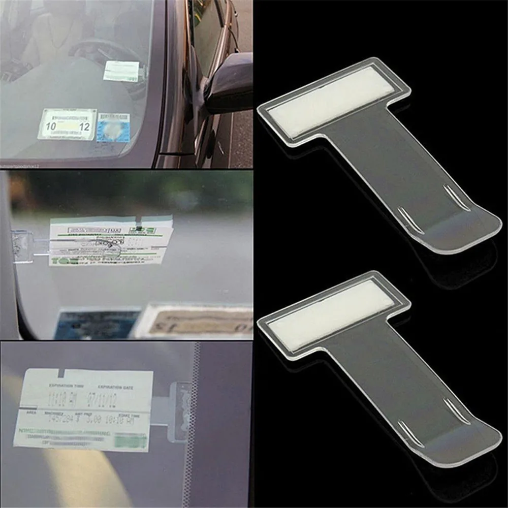 new Car Vehicle Parking Ticket Clip Sticker for Peugeot 206 208 308 307 207 3008 2008 407 508 408