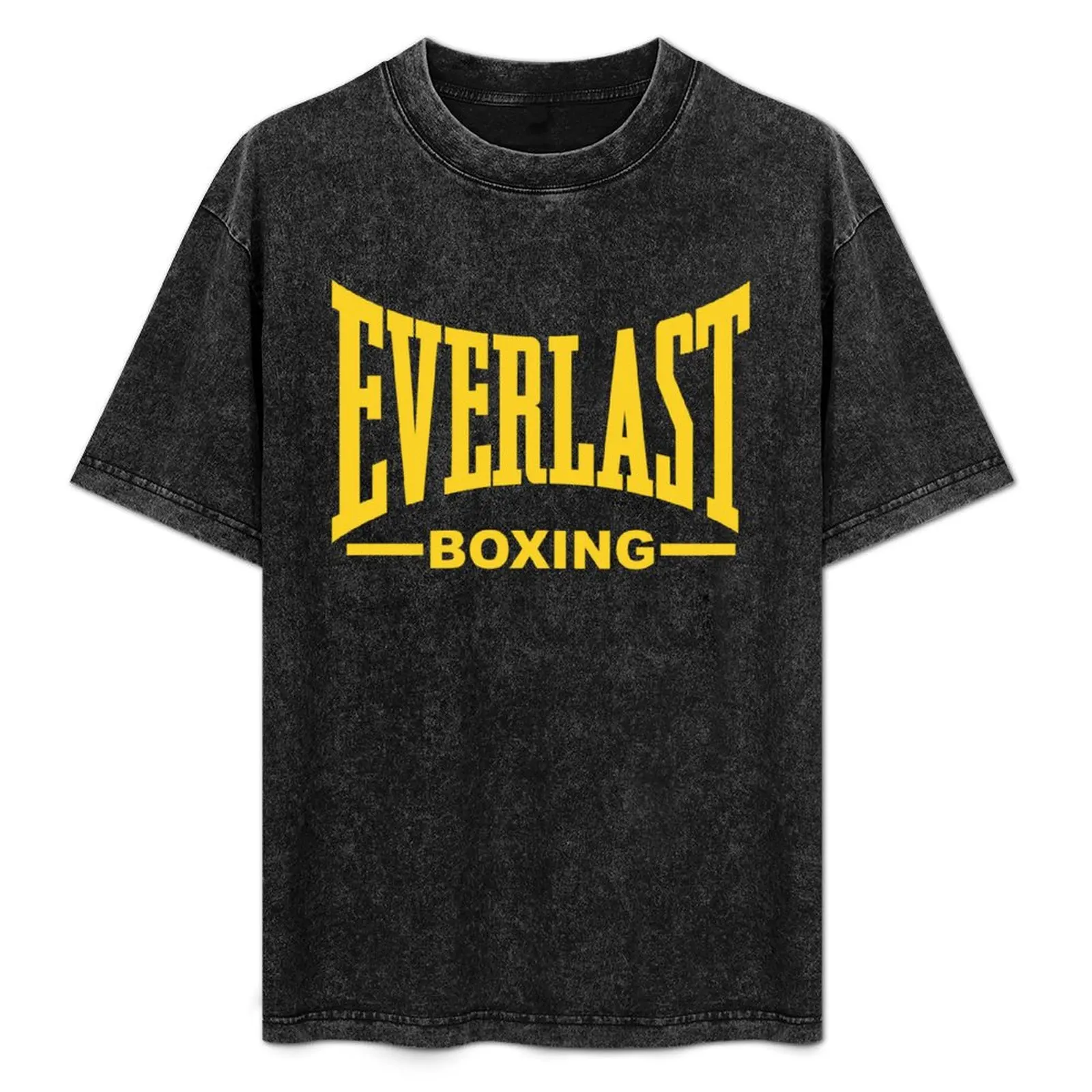 Everlast желтая фотография летние топы Мужская футболка с графическим рисунком