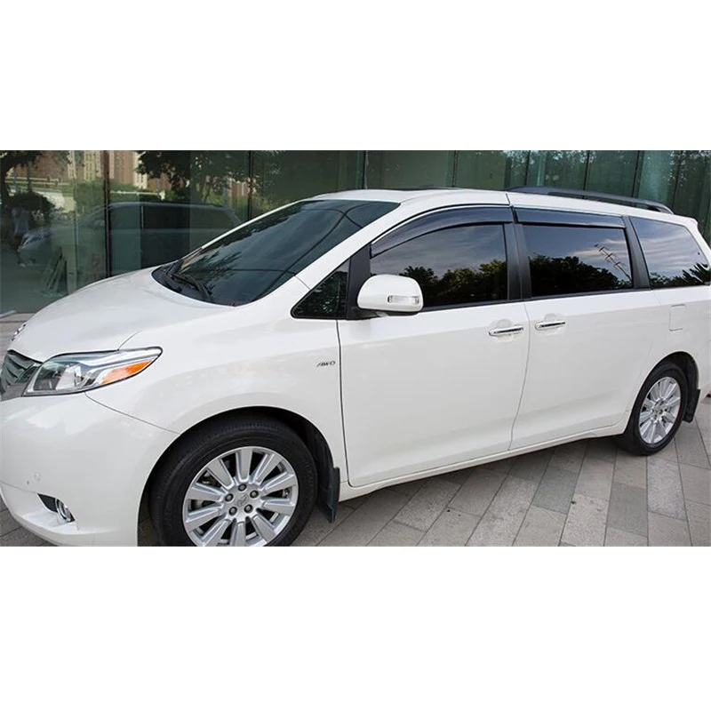 Для 4 шт. автомобильный оконный козырек новый Toyota Sienna диффузор боковой
