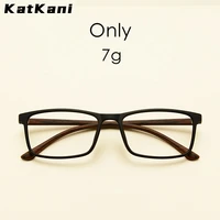katkani fashion ultra light tr90 glasses frame women square retro small comfortable optical prescription glasses frame men 6642