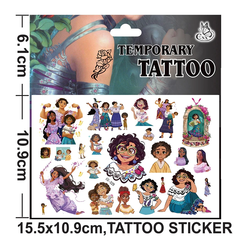 

3 шт., водостойкие тату-наклейки «Изабелла»