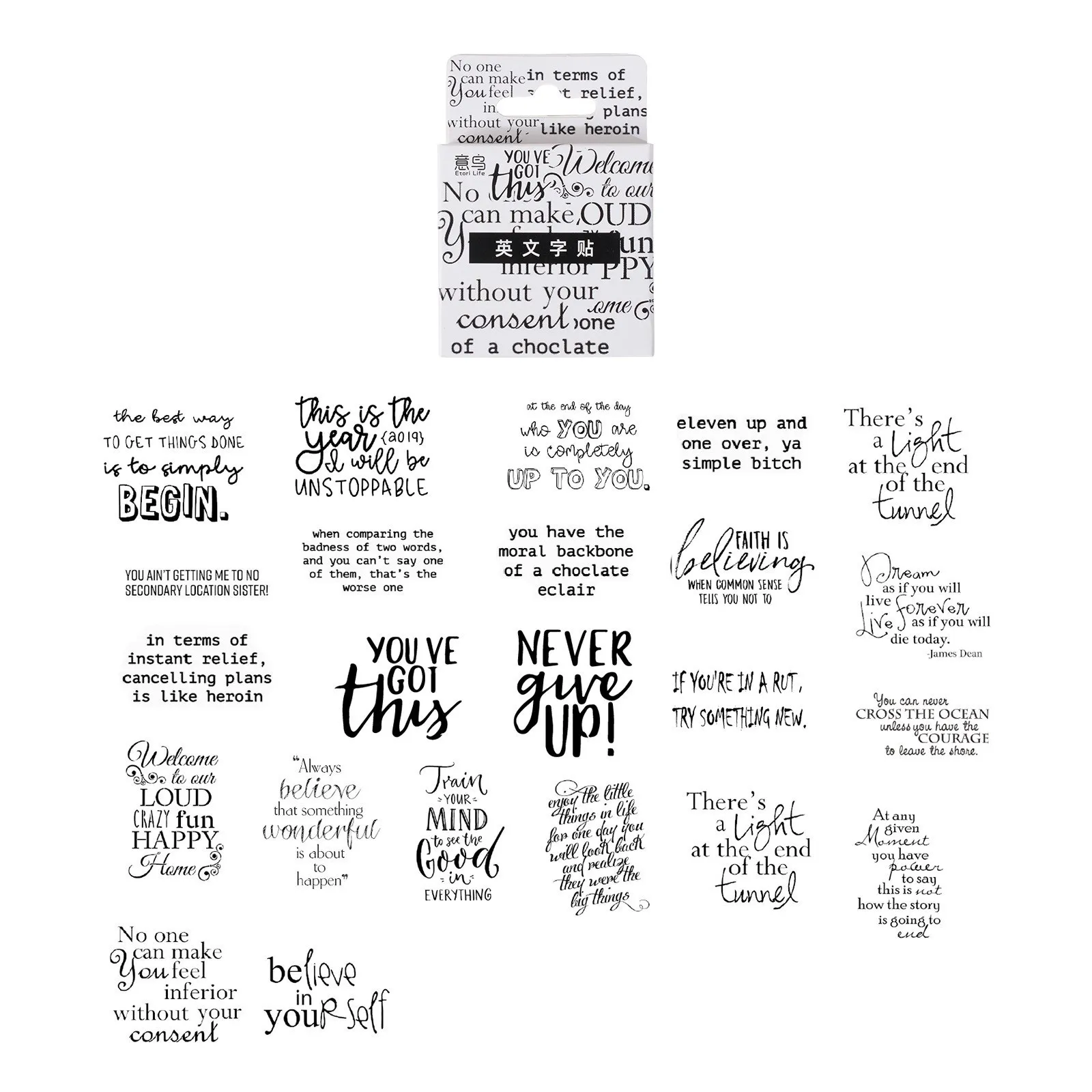 

Винтажные наклейки-планировщики Gimue