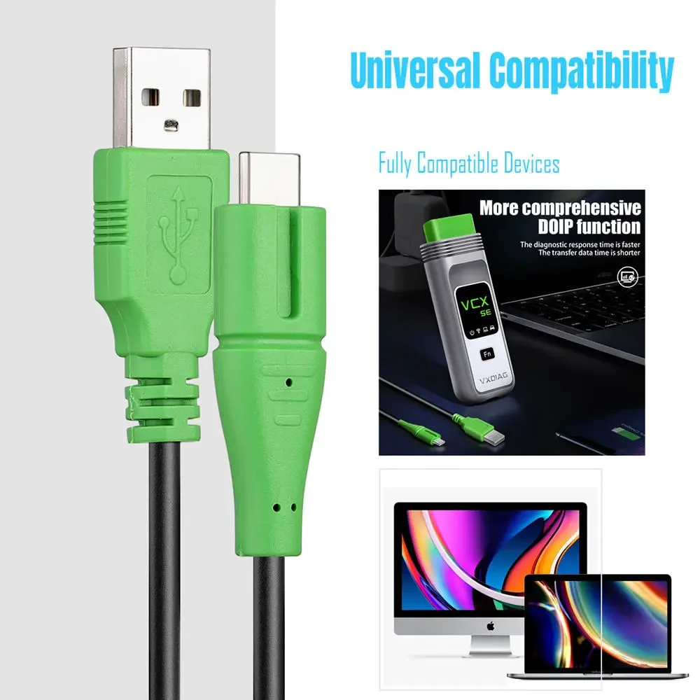 Фото Оригинальный USB-кабель VXDIAG VCX SE №1