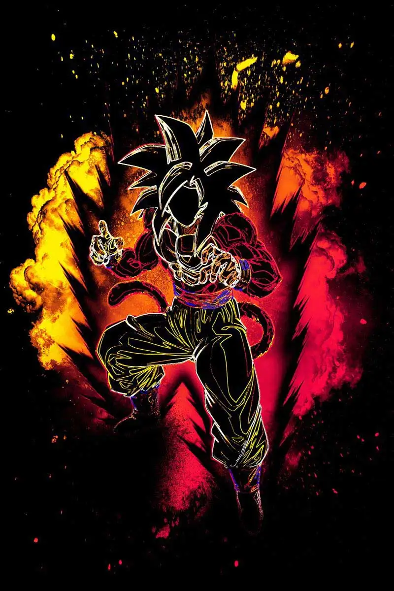 

Металлическая вывеска Soul Of The Oozaru Power, Настенный декор, ретро винтажная неоновая вывеска для клуба, мужской пещеры, кафе, паба, дома, без свето...