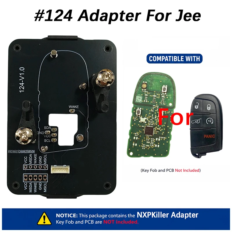 Фото Беспаечные адаптеры CNP259 №121-№130, совместимые с N-xpkiller, поддерживают дистанционное управление с чипом NCF для Ford и Jeep. №5
