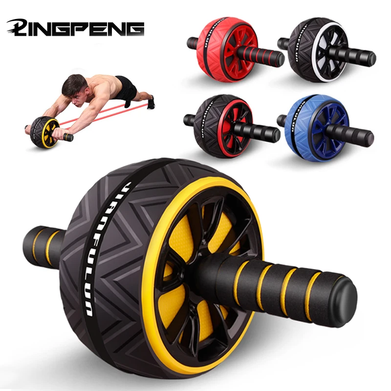 

Healthy Belly Wheel Household Automatic Rebound Fitness Equipment Divine Tool for Men and Women's Giant Wheel Silent Exercise