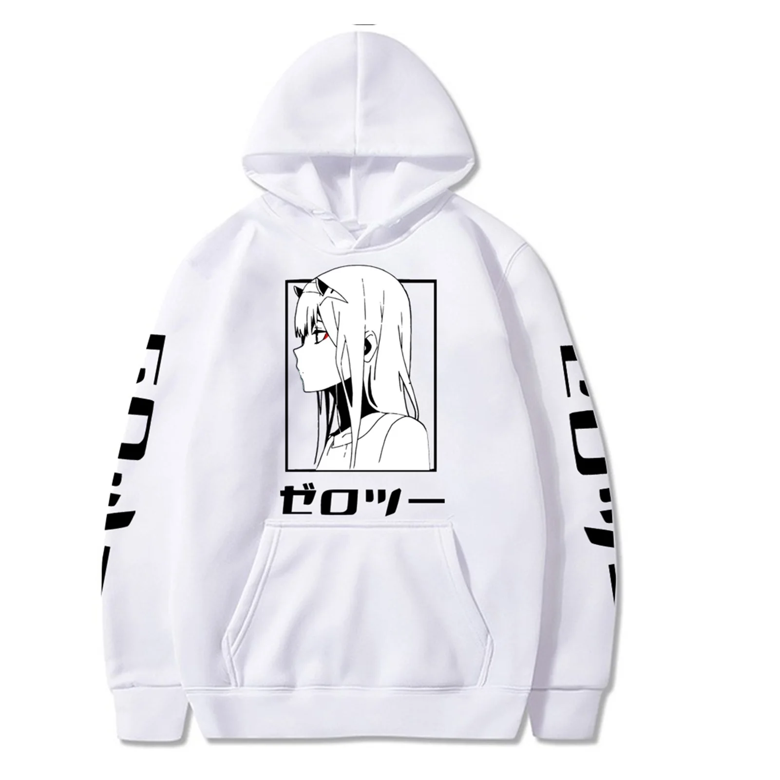 

2022NEW In The Franxx Men Women Unisex Hoodies Sweatshirts Zero Two Hoodie