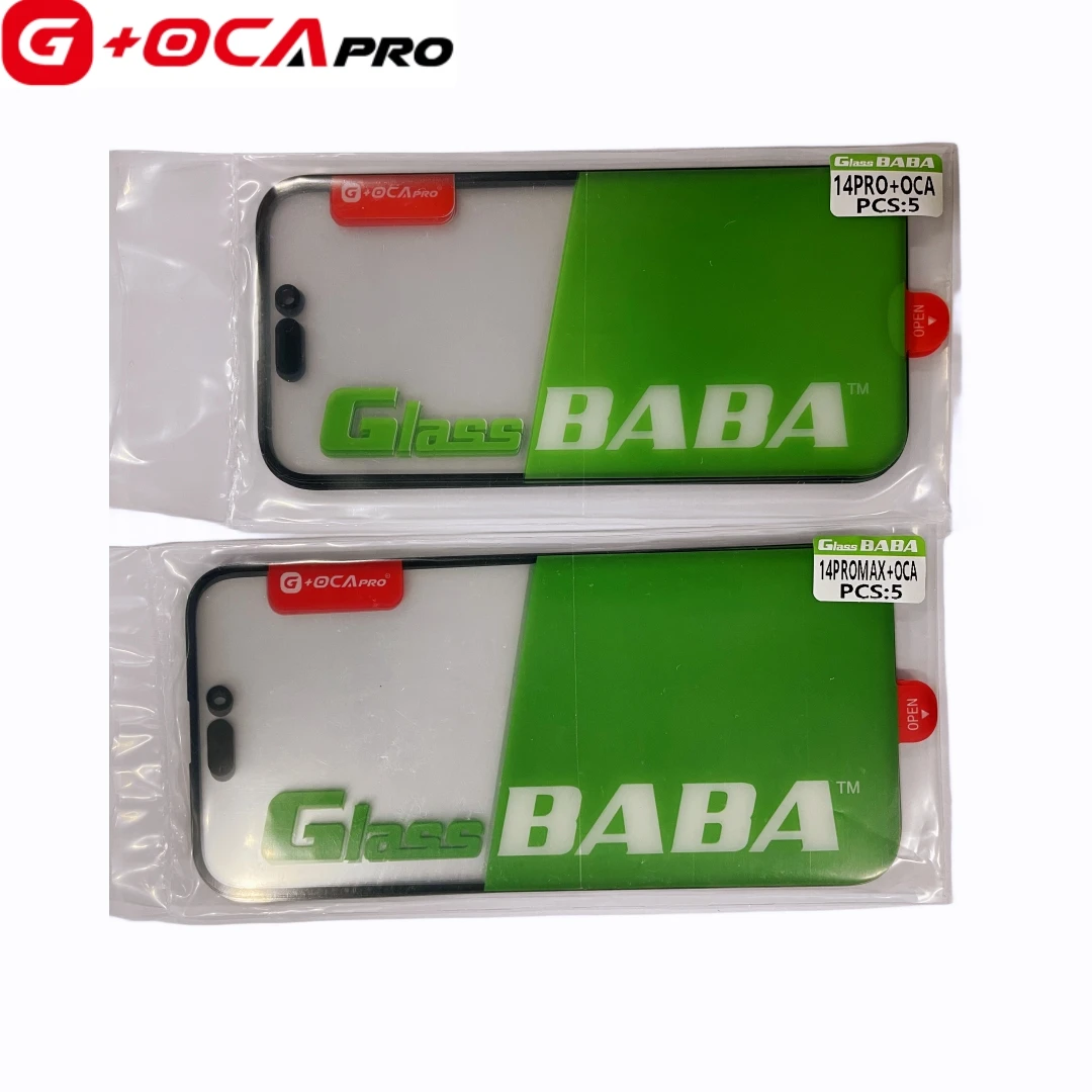 Фото 5 шт. BABA G+OCA Glass+ OCA 2in1 3 для iPhone 12 13 11 14 15 plus pro max 16 PROMAX mini X XS XR MAX Стеклянная сенсорная линза ЖК-дисплея №4