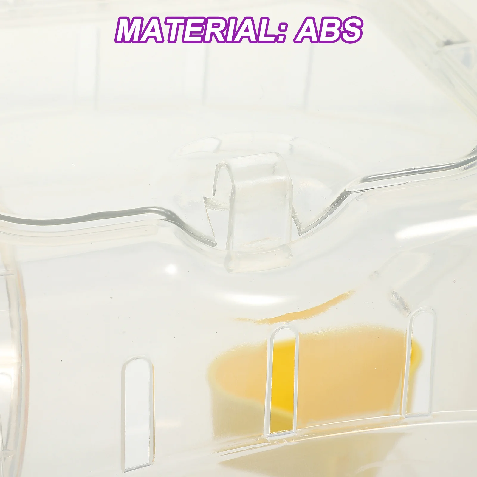 Hamster Cage Travel Case Mouse Guinea Pig Bedding Fully Transparent Carrying Carrier