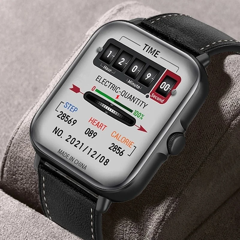 

2022 New Smart Watch Men Bluetooth Answer Call Full Touch Dial Call Fitness Tracker IP67 Waterproof Smartwatch Men Women Watchs