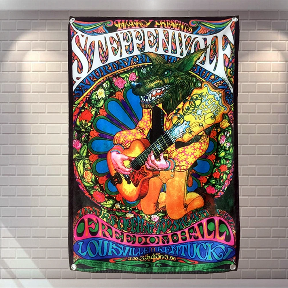 

Постер музыкальный рок-н-ролл группы певицы для пожилых искусство водонепроницаемая ткань живопись флаг баннер гобелен настенные стикеры роспись домашний декор