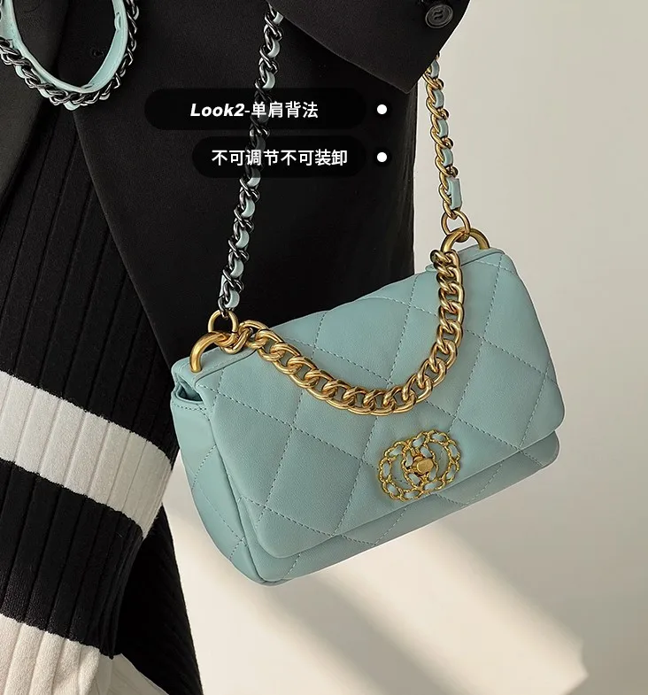 

Cute Diamod Lattice Designer Flap Bucket Messenger Bags Women Candy Color Shoulder Bag Mini Handbags Female Totes Hobos
